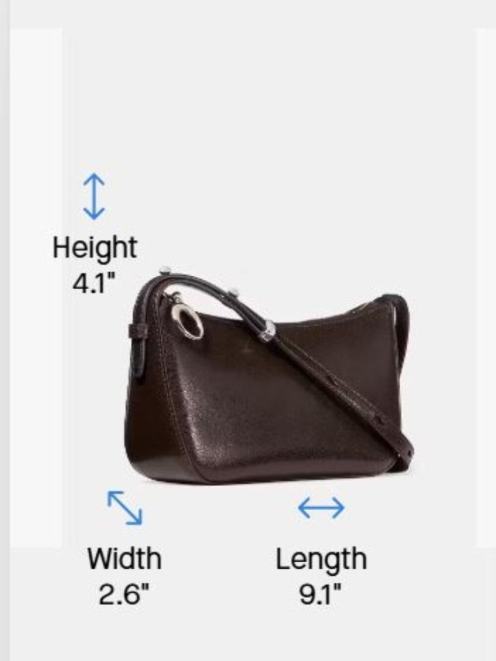 Kate Spade Halo Glazed Leather Crossbody Bag  NWOT + FREE GIFT - Picture 15 of 15